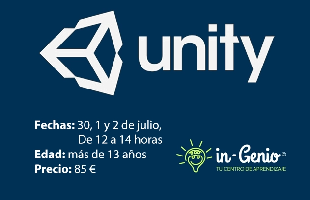Semanas tecnológicas. Verano 2026 - Curso Unity